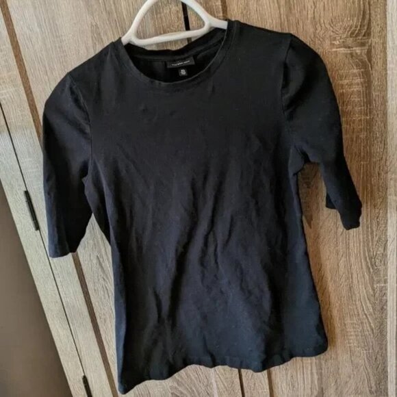 *3 FOR $9* Who What Wear Short Sleeve Short Casual Stretch Shirt Top T-shirt Tee - Picture 1 of 2